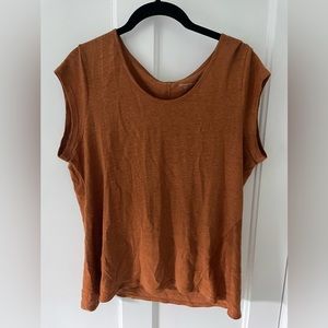 Garnet Hill linen T-shirt